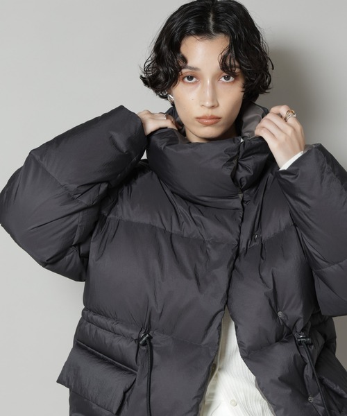 セール】「西川ダウン(R)」バイカラーボリュームダウン（ダウン