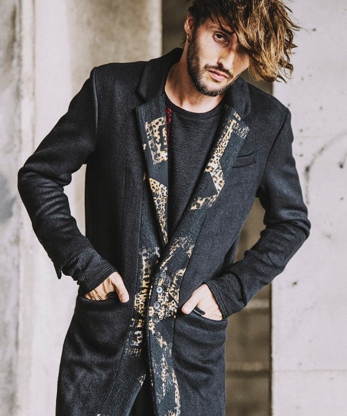 NO ID.（ノーアイディ）の「mj8225-ｽｲｯﾁﾝｸﾞﾛﾝｸﾞﾁｪｽﾀｰｺｰﾄ（チェスター