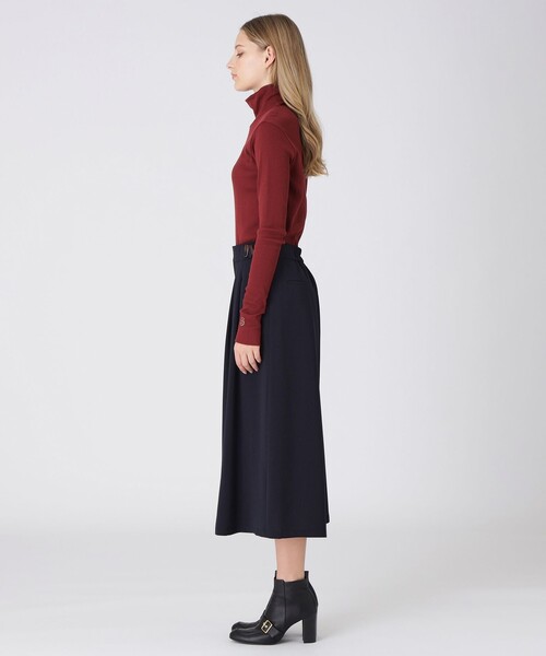 ブルーレーベルクレストブリッジネイビー ガウチョパンツ BLUE LABEL