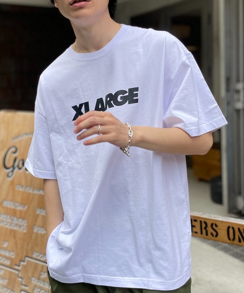 セール】【XLARGE】フロントロゴ半袖Tシャツ（Tシャツ/カットソー