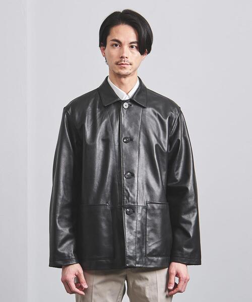 beauty&youth ユナイテッドアローズ ラムレザー シングル 革ジャン