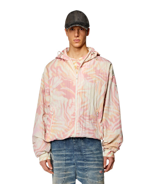 DIESEL（ディーゼル）の「メンズ ジャケット J-LEOPOLD-ZEBRA