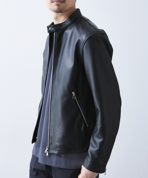 417 EDIFICE（フォーワンセブンエディフィス）の「lamb leather