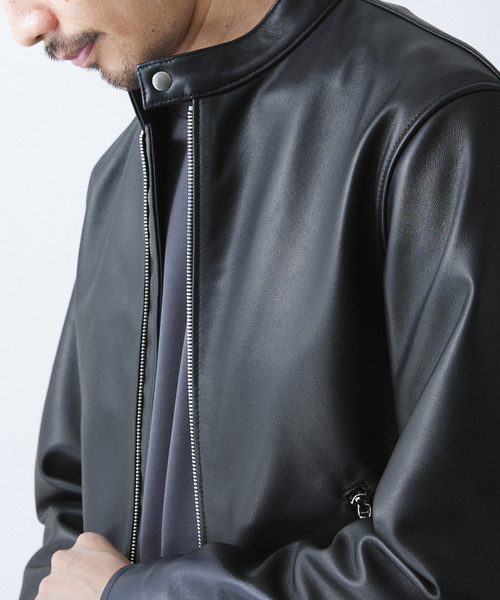 417 EDIFICE（フォーワンセブンエディフィス）の「lamb leather