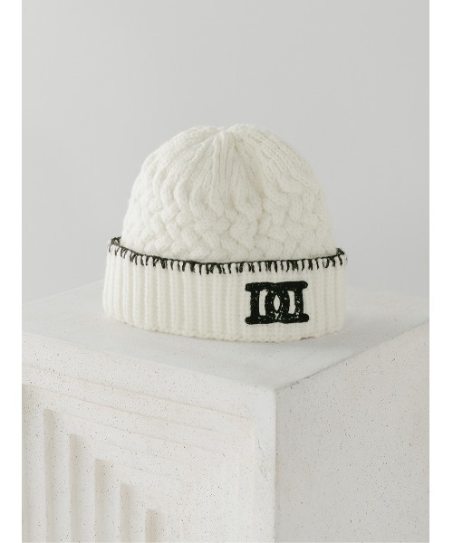 DDロゴバスケットニットビーニー（ニットキャップ/ビーニー）｜Darich