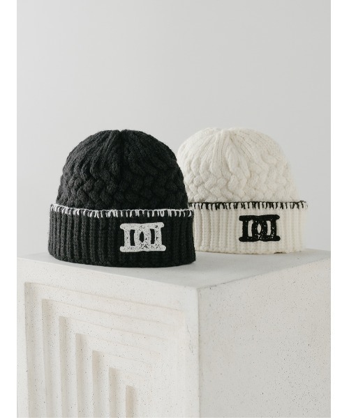 DDロゴバスケットニットビーニー（ニットキャップ/ビーニー）｜Darich