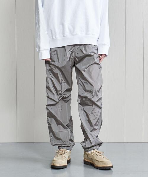 H BEAUTY&YOUTH ピーチカルゼ バルーンパンツ L Ovy kaja H