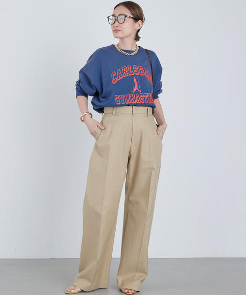 Deuxieme Classe TUCK CHINO ワイドパンツ サイズ38 TUCK CHINO WIDE