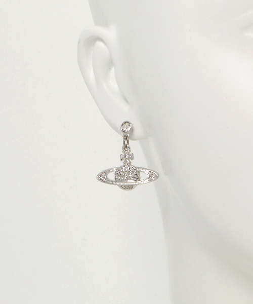 MINI BAS RELIEF DROP EARRINGS（ピアス（両耳用））｜Vivienne