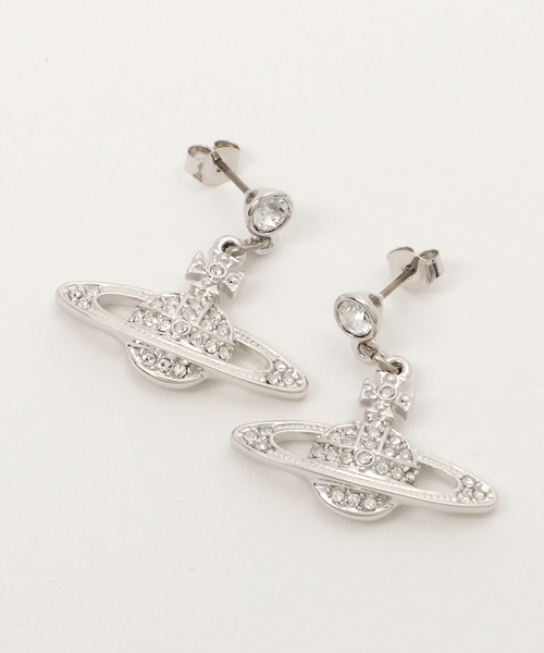 MINI BAS RELIEF DROP EARRINGS（ピアス（両耳用））｜Vivienne