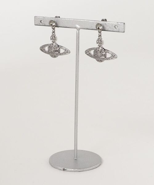 MINI BAS RELIEF DROP EARRINGS（ピアス（両耳用））｜Vivienne