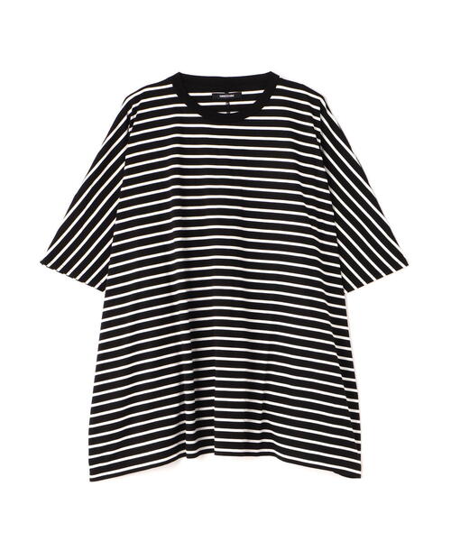 トップス 25ss MINEDENIM Big Nosleeve Border T-SH トップス