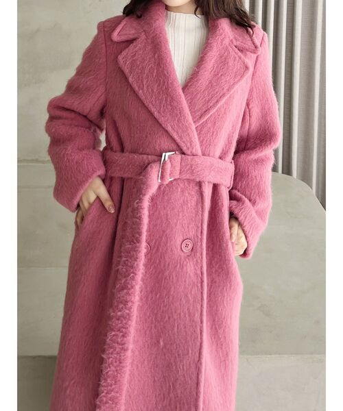 セール】シャギーロングチェスターコート（チェスターコート