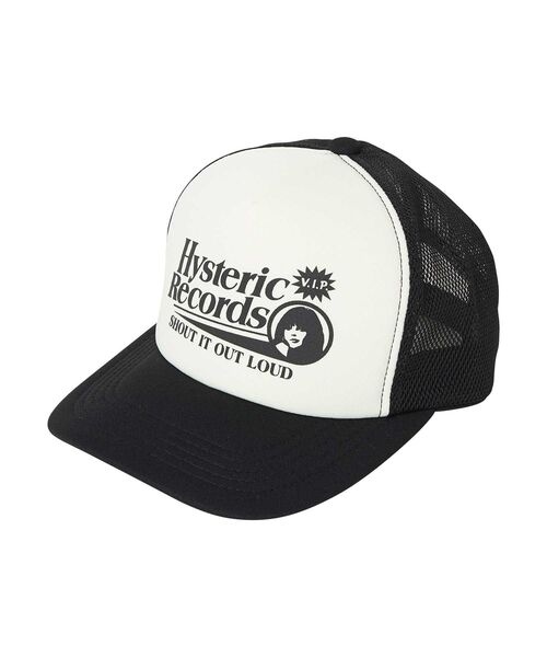 ヒステリックグラマー HYSTERIC RECORDS メッシュキャップ