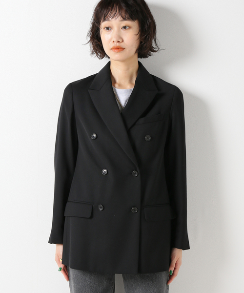 FRAMeWORK（フレームワーク）の「ウールサテンダブルブレスト