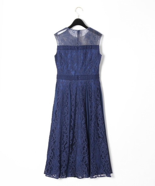 レースプリーツフレアワンピース（ドレス）｜Diagram（ダイアグラム