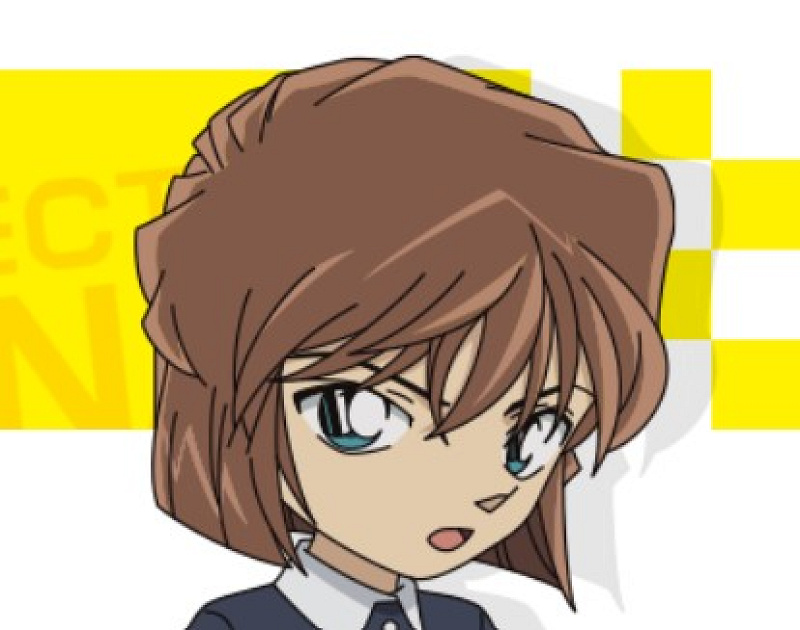 名探偵コナン 公式アプリ缶バッジ シェリー 宮野志保 灰原哀 名探偵コナン