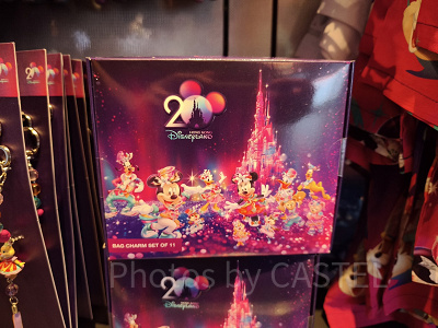 未開封】香港ディズニー20周年記念 バッグチャーム 11個セット