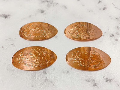 ペニーコインディズニーワールドフロリダアーケードスーベニアメダル