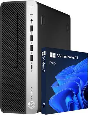 Refurbished: HP Computers ProDesk 600 G5 SFF Business Desktop PC