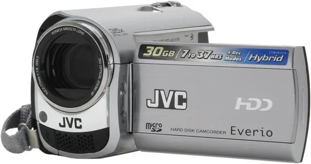 JVC Everio GZ-MG330H Silver 1/6