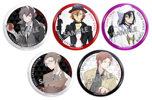 文豪ストレイドッグス 缶バッジ beast 4点セット 映画「文豪ストレイ