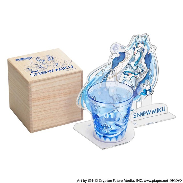 初音ミク」職人が雪ミクと幻想的な雪の世界を手作業で表現！ 伝統工芸