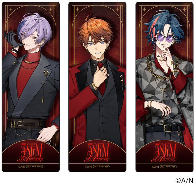 にじさんじ 3SKM 1st Anniversary 北見遊征 缶バッジ 3SKM 1st