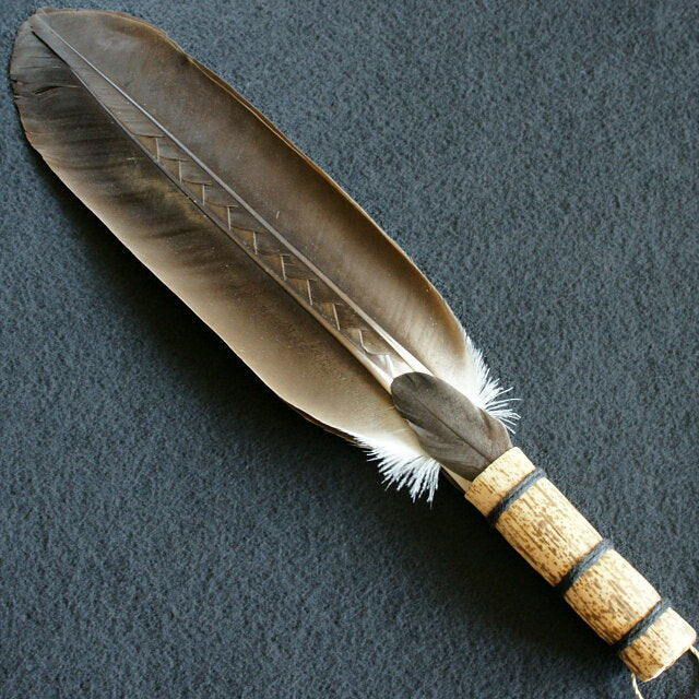 茶道具 羽箒 炉用 左羽 鴻鶴 杉本鳳堂 新品未使用 【公式通販】