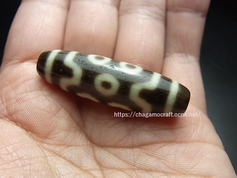 ジービーズ(7アイジー ) 特殊七眼チベット天珠[Dzi Tibet]