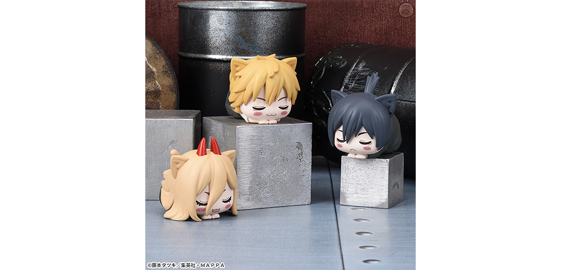 チェンソーマン おひるねこ ミニフィギュア“デンジ＆パワー＆早川アキ