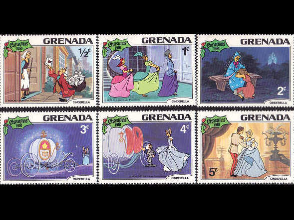 ディズニー切手6種シート 使用済み ディズニー切手6種シート使用済み