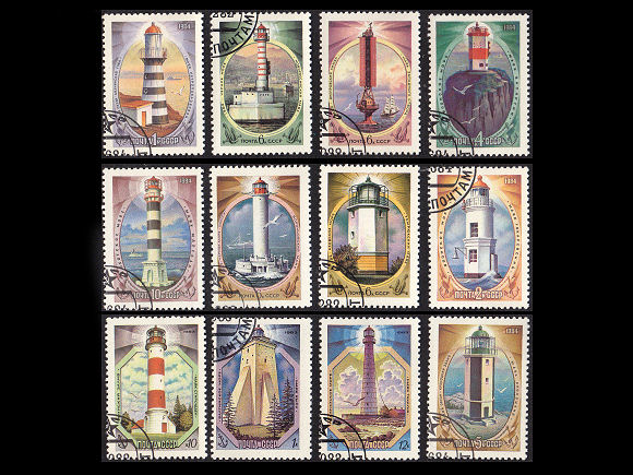 2015 外国切手 イタリア 1984年 別荘 4種 農業文化2種 未使用 2025