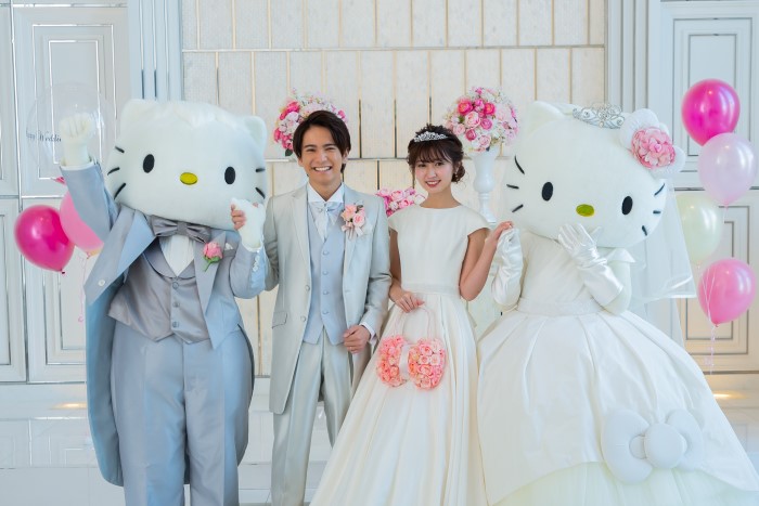 キティ＆ダニエルと一緒の結婚式が叶う！おそろいドレスでお祝いして