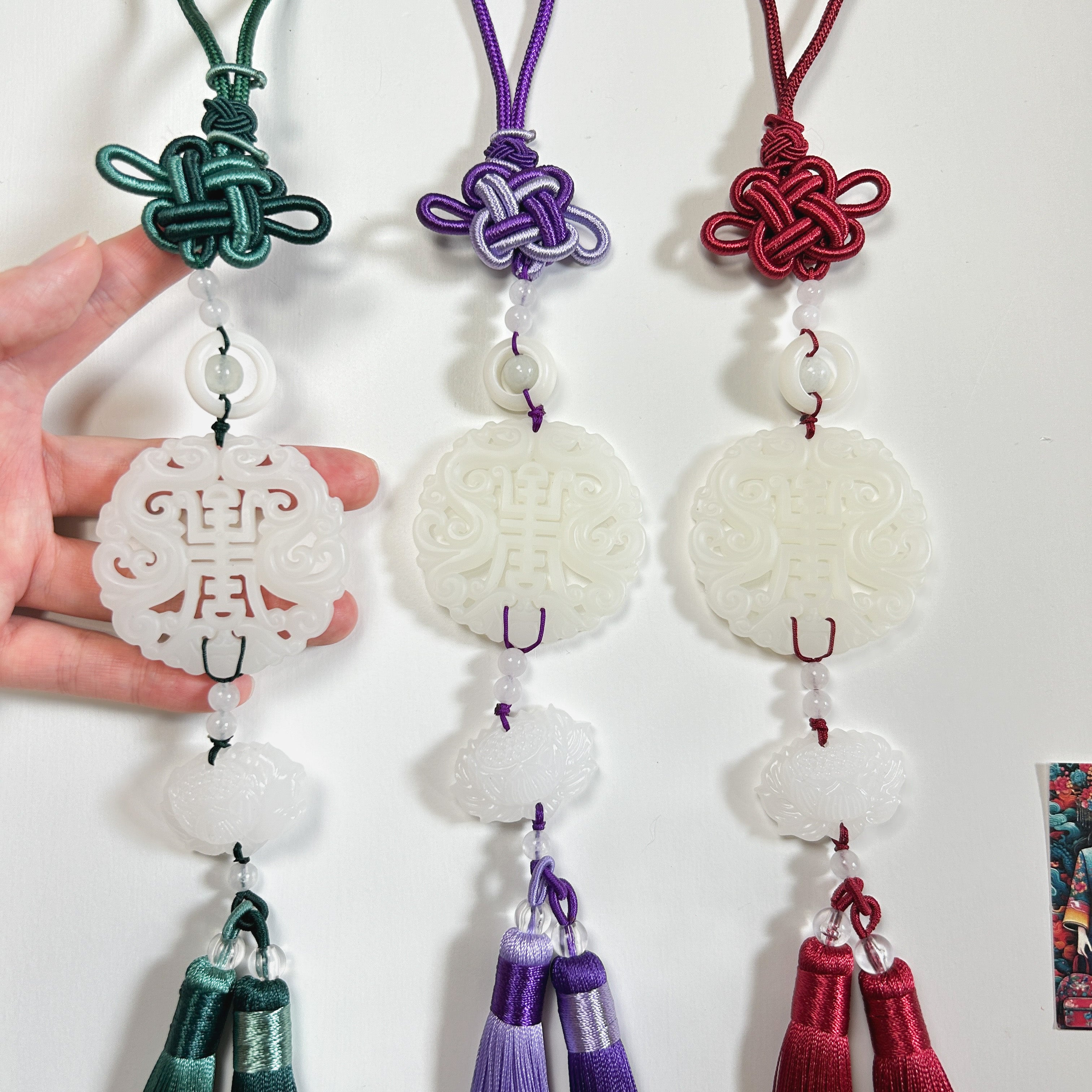 砡砡石玉中国China アンティーク骨董蝙蝠手彫りペンダント石