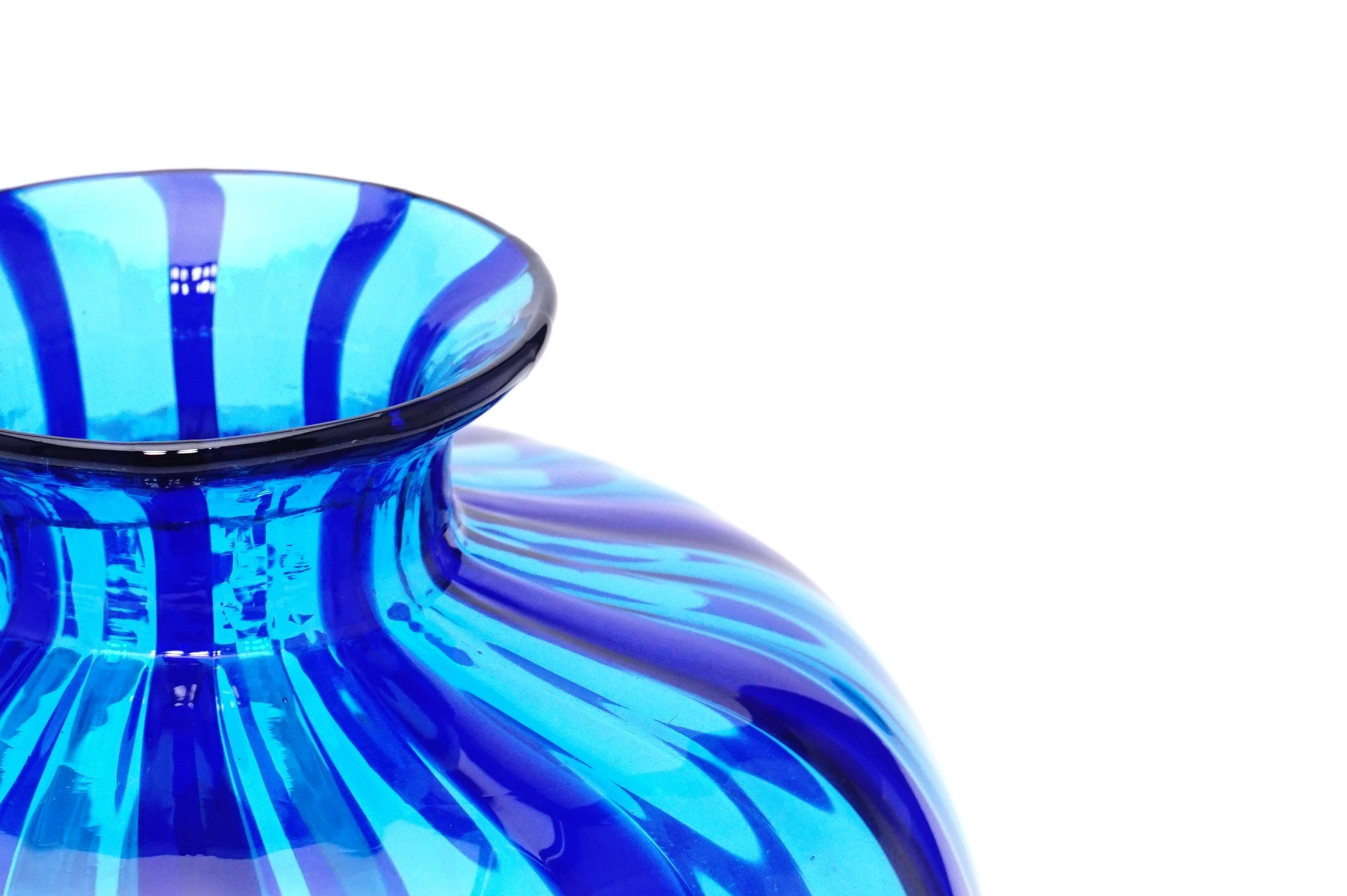 ムラーノガラス（ベネチアングラス）｜花瓶／花器「天空の鏡」 – chisa