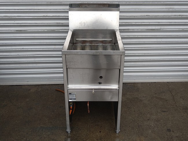 タニコー 2槽フライヤー LPガス NB-TGFL-C87W オファー ガスフライヤー