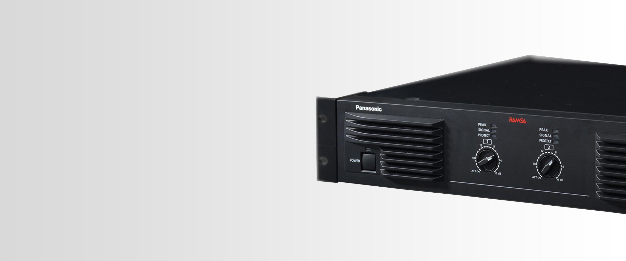 RAMSA 最強アナログアンプ パワーアンプ - プロオーディオシステム