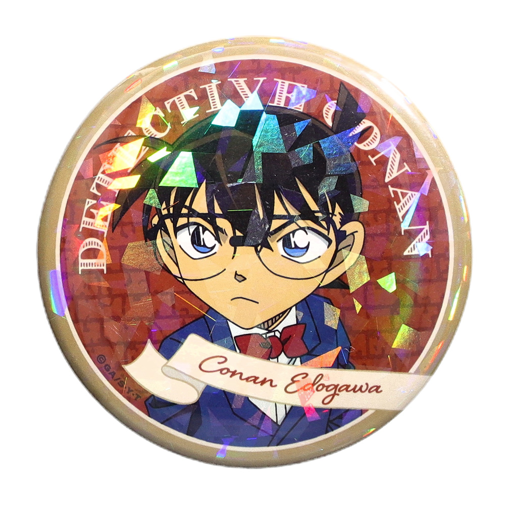名探偵コナン 北栄町 缶バッジ 新一 蘭 コナンプラザ 名探偵コナン 北