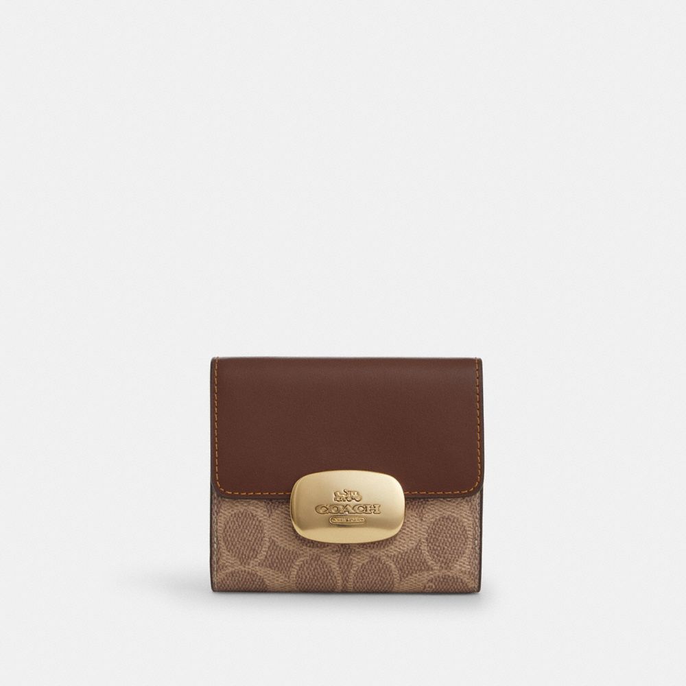 COACH® Outlet | Eliza Small Wallet In Signature Canvas