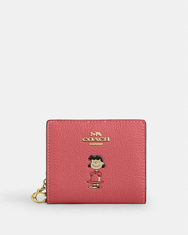 公式】コーチアウトレット | 【COACH X PEANUTS】スナップ ウォレット
