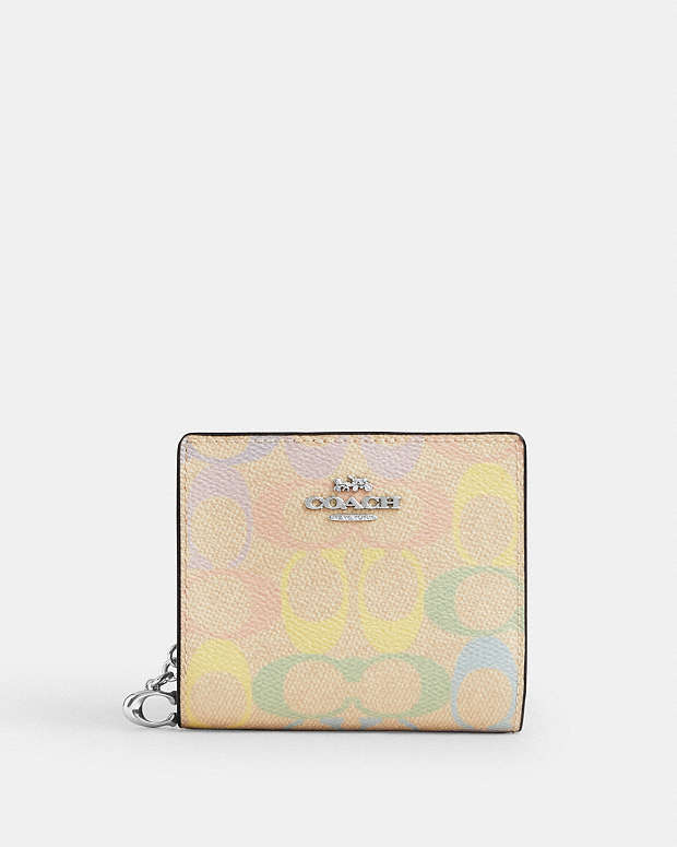 公式】コーチアウトレット | スナップ ウォレット・レインボー