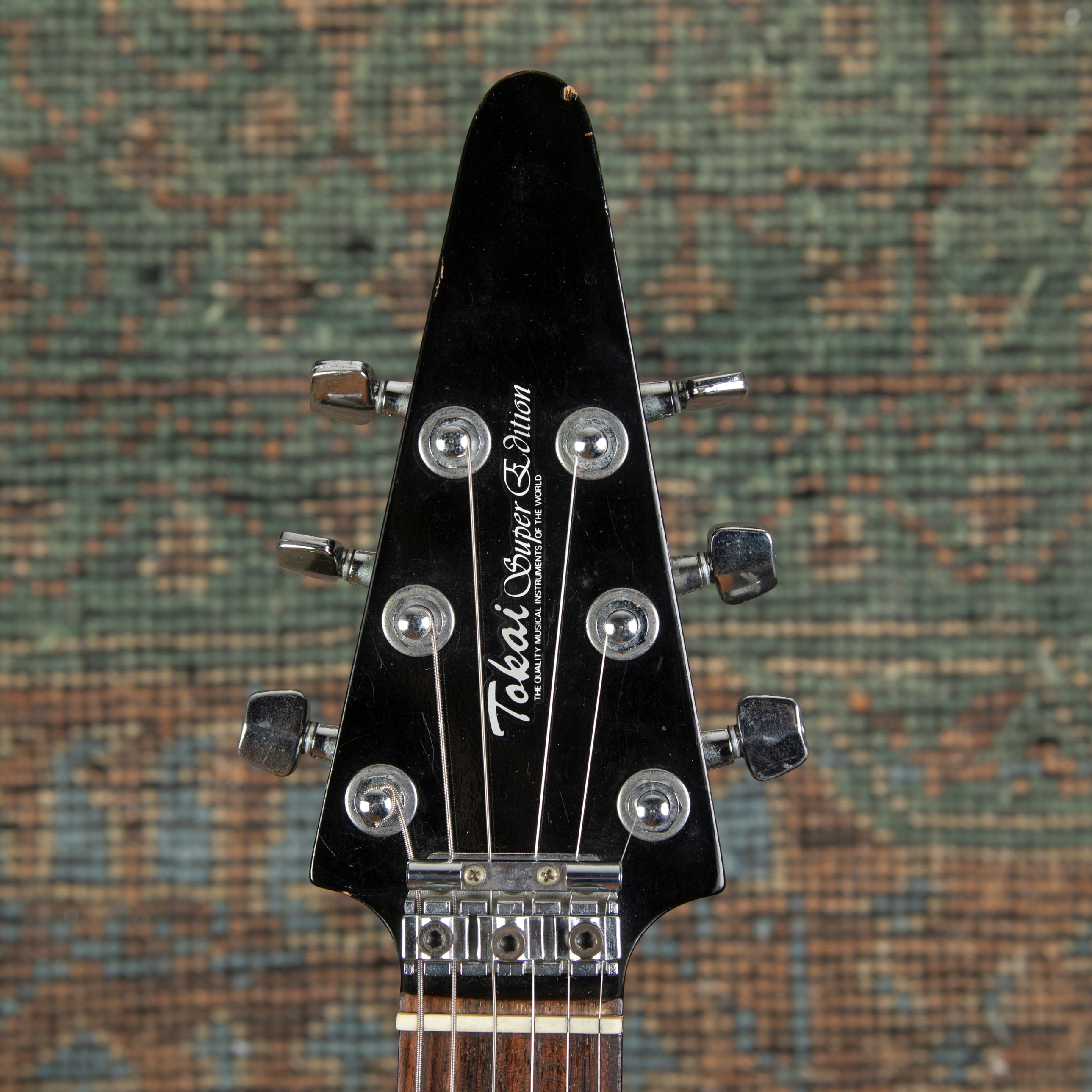 1982 Tokai FV-55 Super Edition Flying V Made in Japan Ayers Rocker tre