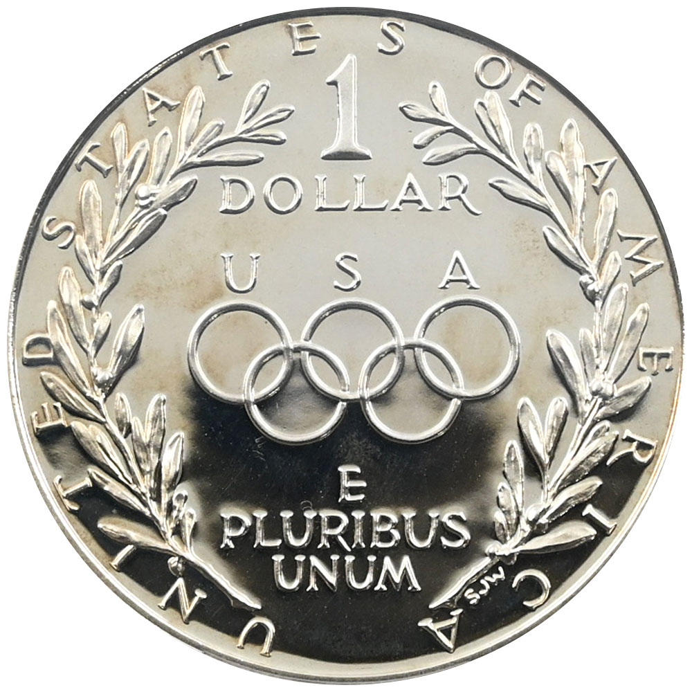 アメリカ 1988-S 1ドル 銀貨 PCGS PR69DCAM ソウルオリンピック記念