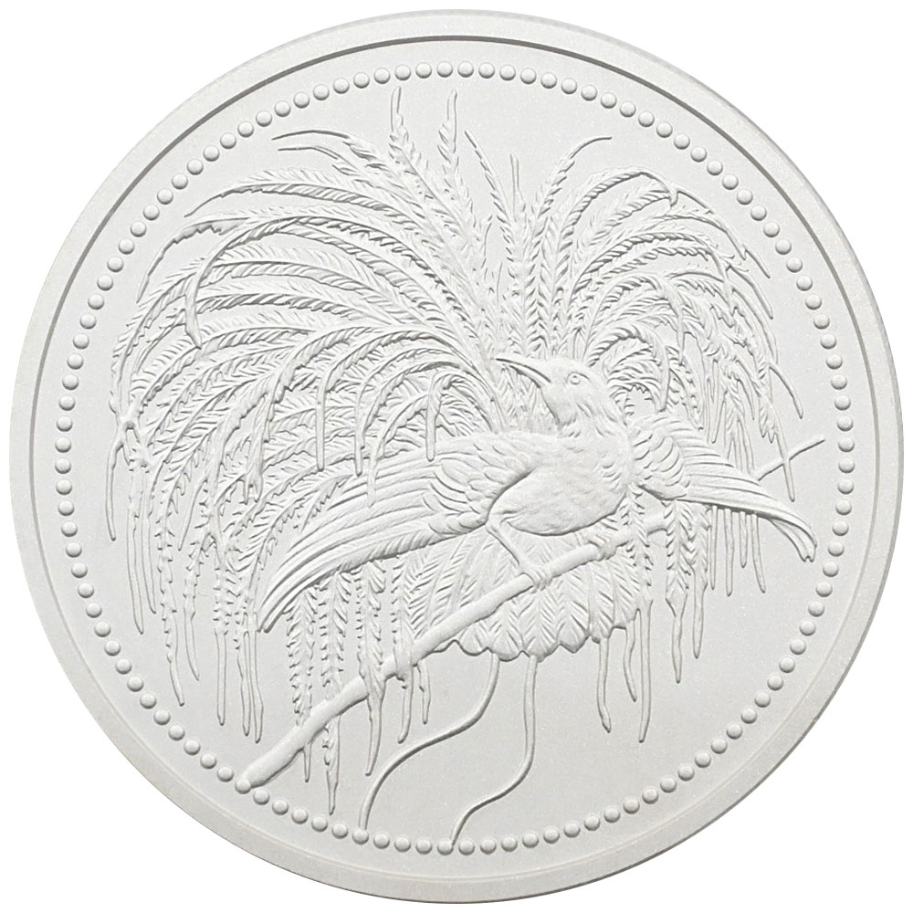 パプアニューギニア 2020 20キナ 2オンス 銀貨 PCGS PR70 極楽鳥 43853707