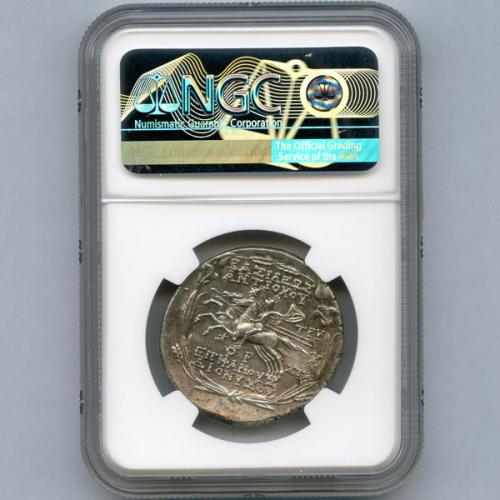 少年王アンティオコス6世【Ch AU 5/5 3/5】セレウコス朝ドラクマ銀貨