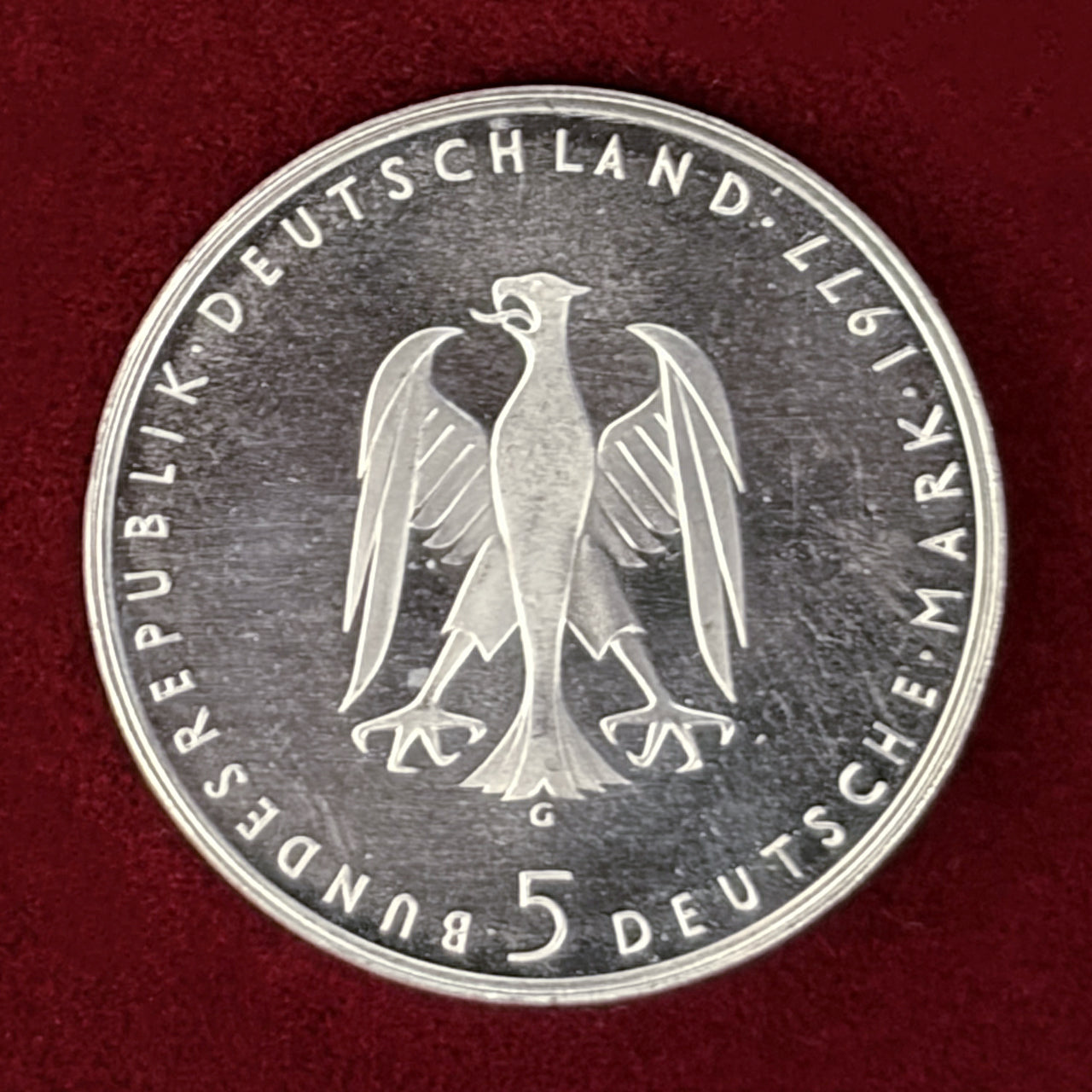 招*@様 1903年 ドイツ バーデン公国5マルク 銀貨 フリードリッヒ大公 5