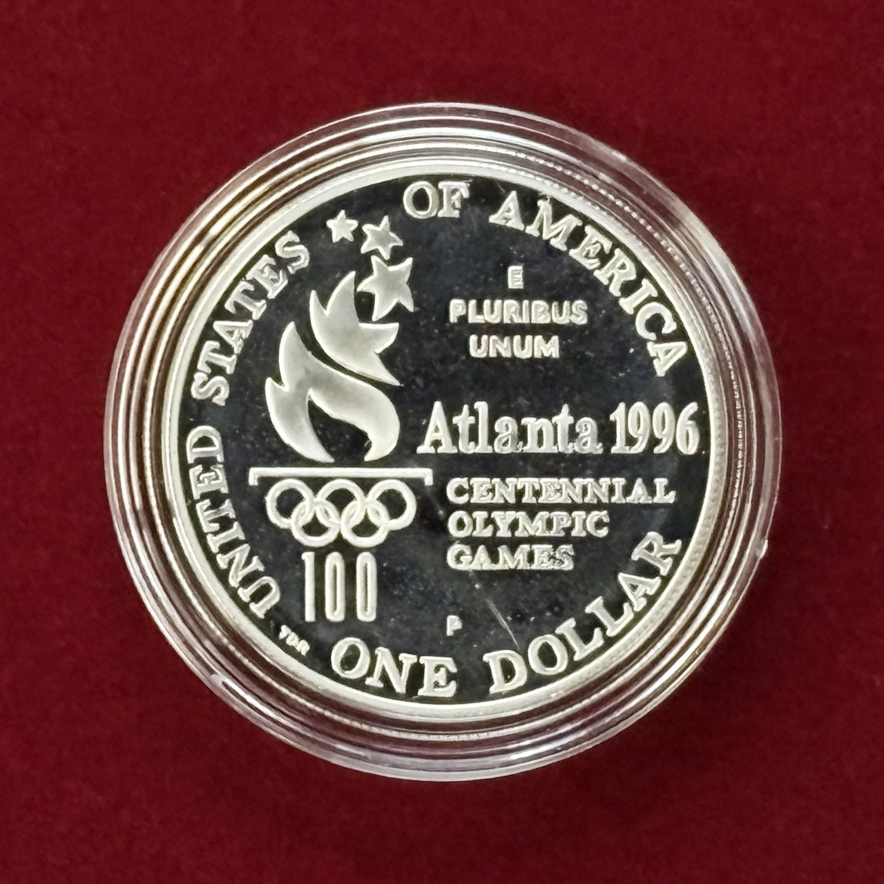 アメリカ】アトランタオリンピック記念 プルーフセット 2枚組 1996［C