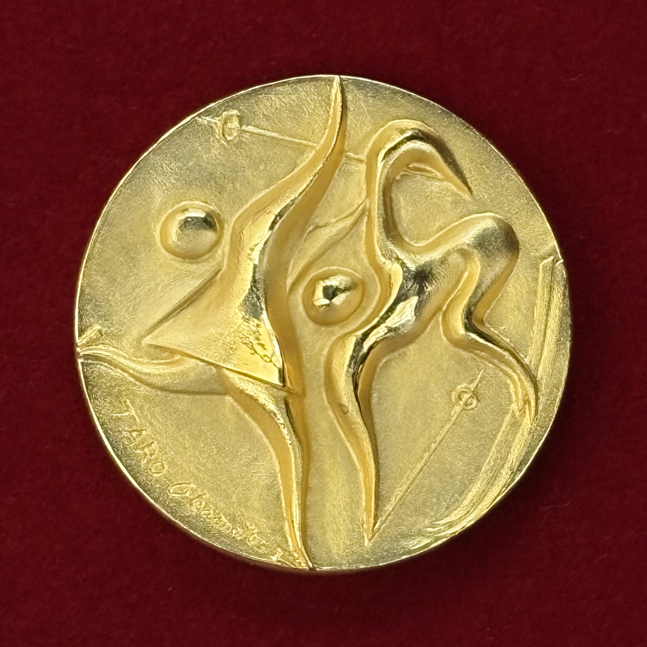 日本】1972年札幌冬季オリンピック 記念メダル ゴールド［C-0000301