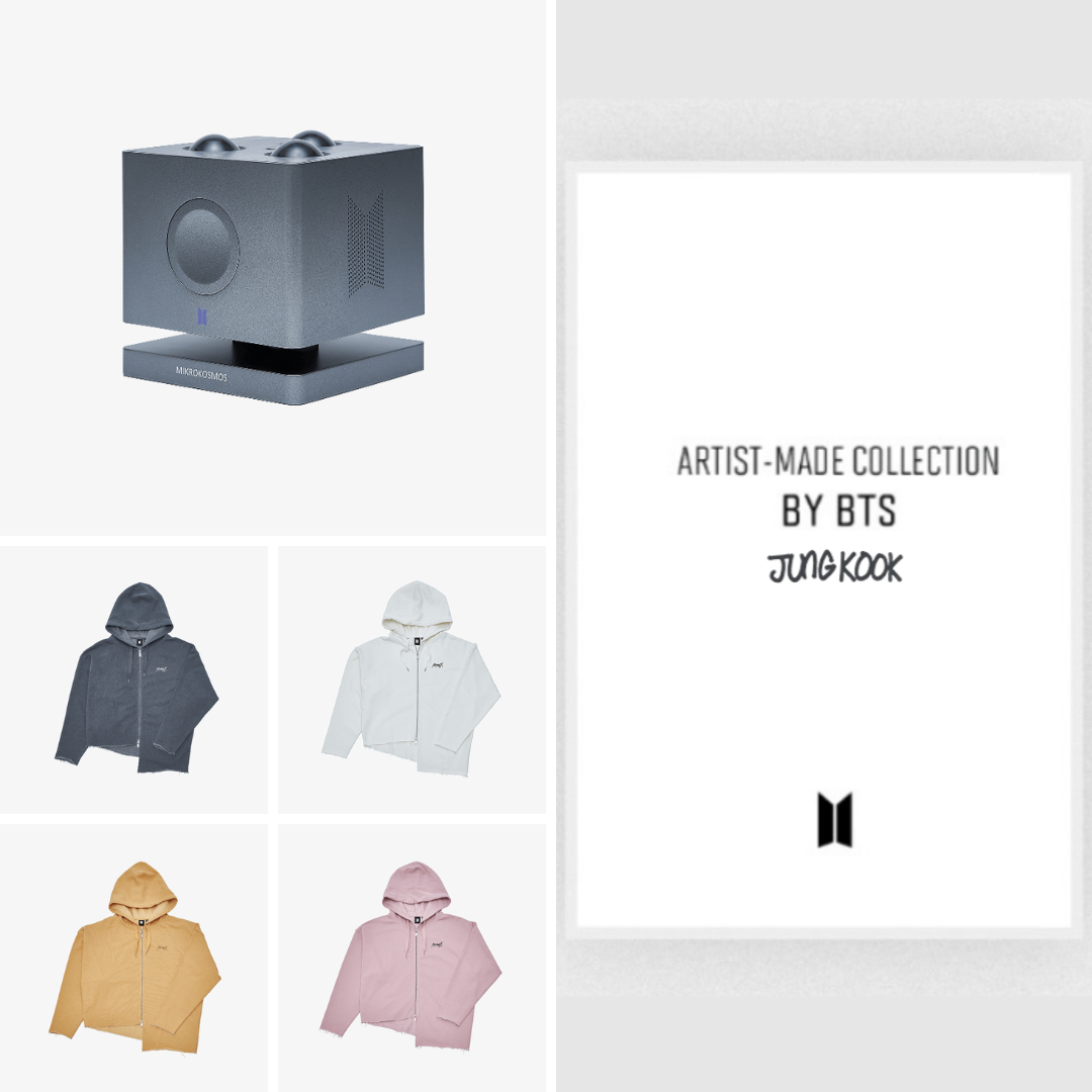 BTS ARTIST-MADE COLLECTION グク フーディー 白 L